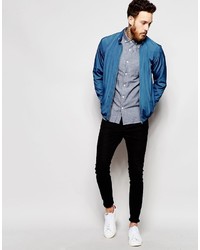 blaue Jacke von YMC