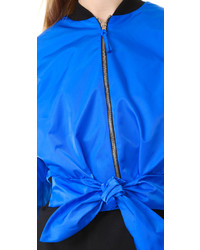 blaue Jacke von Moschino