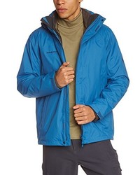 blaue Jacke von Mammut