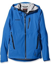 blaue Jacke von Mammut