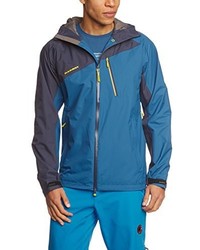 blaue Jacke von Mammut