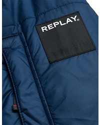 blaue Jacke von Replay