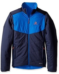 blaue Jacke von Salomon