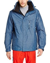 blaue Jacke von Salomon