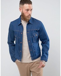 blaue Jacke von Wrangler