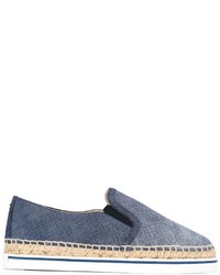 blaue Jeans Espadrilles von Jimmy Choo