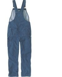 blaue Jeans Latzhose von Carhartt