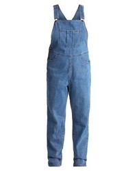 blaue Jeans Latzhose von Daisy Street Plus