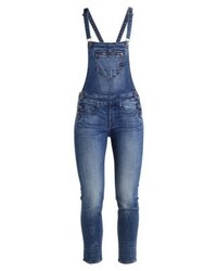 blaue Jeans Latzhose