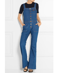 blaue Jeans Latzhose von MiH Jeans