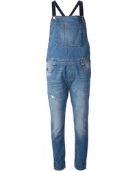 blaue Jeans Latzhose von Pinko