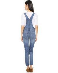 blaue Jeans Latzhose von Madewell