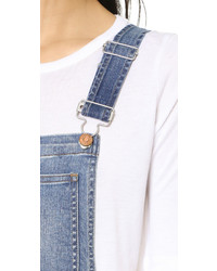 blaue Jeans Latzhose von Madewell