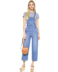 blaue Jeans Latzhose von Madewell