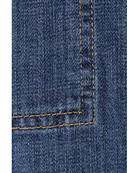 blaue Jeans Latzhose von Current/Elliott