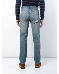 blaue Jeans mit Destroyed-Effekten von Levi's Vintage Clothing