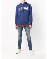 blaue Jeans mit Destroyed-Effekten von G-Star Raw Research