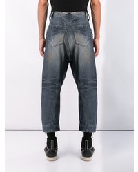 blaue Jeans mit Destroyed-Effekten von Julius