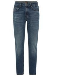 blaue Jeans mit Destroyed-Effekten von Boss Orange