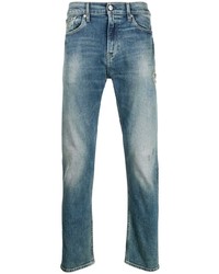 blaue Jeans mit Destroyed-Effekten von Calvin Klein Jeans