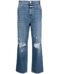 blaue Jeans mit Destroyed-Effekten von Closed