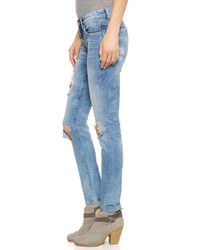blaue Jeans mit Destroyed-Effekten von Blank