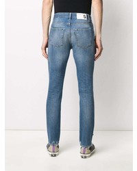 blaue Jeans mit Destroyed-Effekten von Department 5