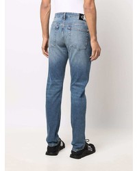 blaue Jeans mit Destroyed-Effekten von Calvin Klein Jeans