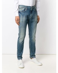 blaue Jeans mit Destroyed-Effekten von Calvin Klein Jeans