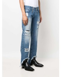 blaue Jeans mit Destroyed-Effekten von Gmbh