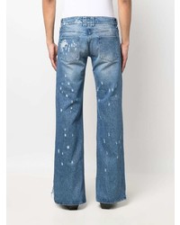 blaue Jeans mit Destroyed-Effekten von Gmbh