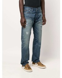 blaue Jeans mit Destroyed-Effekten von Polo Ralph Lauren