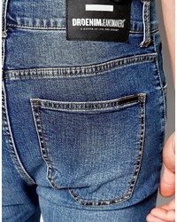 blaue Jeans mit Destroyed-Effekten von Dr. Denim