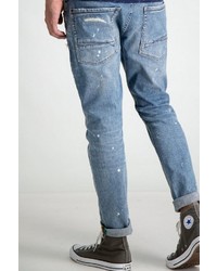 blaue Jeans mit Destroyed-Effekten von GARCIA