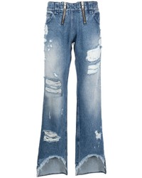 blaue Jeans mit Destroyed-Effekten von Gmbh