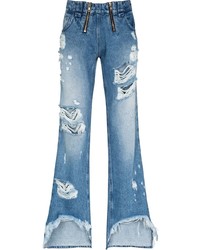blaue Jeans mit Destroyed-Effekten von Gmbh