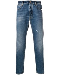 blaue Jeans mit Destroyed-Effekten von Golden Goose