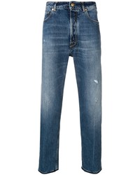 blaue Jeans mit Destroyed-Effekten von Golden Goose