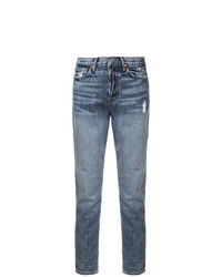 blaue Jeans mit Destroyed-Effekten von Grlfrnd