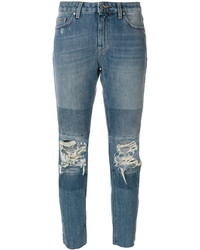 blaue Jeans mit Destroyed-Effekten von IRO
