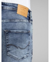 blaue Jeans mit Destroyed-Effekten von Jack & Jones