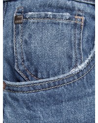 blaue Jeans mit Destroyed-Effekten von Jack & Jones