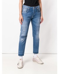 blaue Jeans mit Destroyed-Effekten von Golden Goose Deluxe Brand