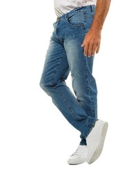 blaue Jeans mit Destroyed-Effekten von JP1880