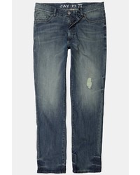 blaue Jeans mit Destroyed-Effekten von JP1880