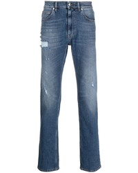 blaue Jeans mit Destroyed-Effekten von Just Cavalli