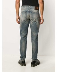 blaue Jeans mit Destroyed-Effekten von PRPS