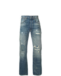 blaue Jeans mit Destroyed-Effekten von Levi's Vintage Clothing