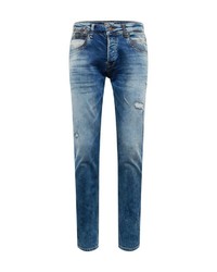 blaue Jeans mit Destroyed-Effekten von LTB