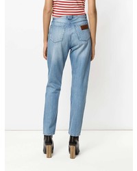 blaue Jeans mit Destroyed-Effekten von Amapô